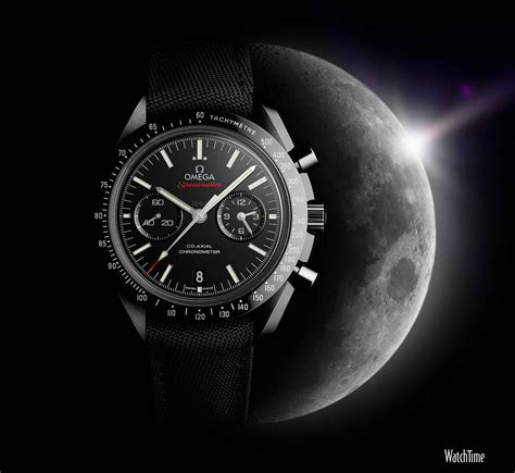 omega dark side of the moon black replica|omega speedmaster dark side review.